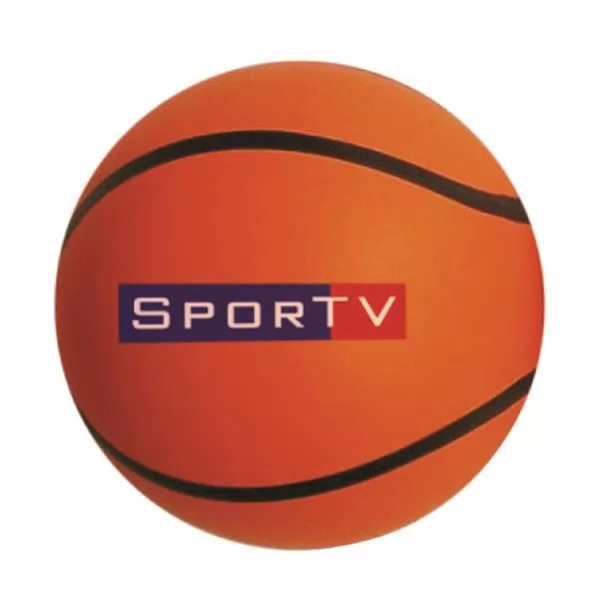 Bolinha de Basquete Anti Stress de Vinil Personalizada