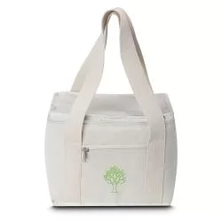 Bolsa Térmica de Algodão Cru Personalizada