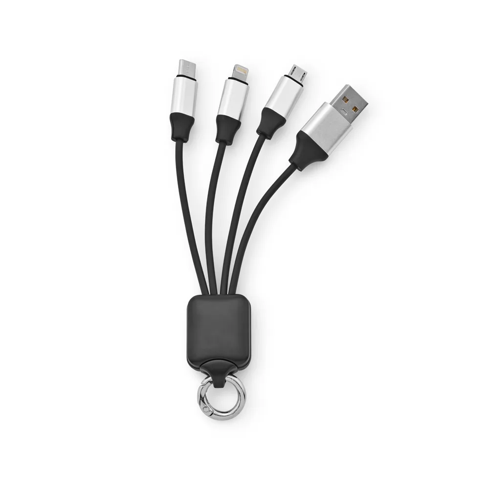 Cabo USB de carregamento rápido em PET 100% reciclado Personalizado