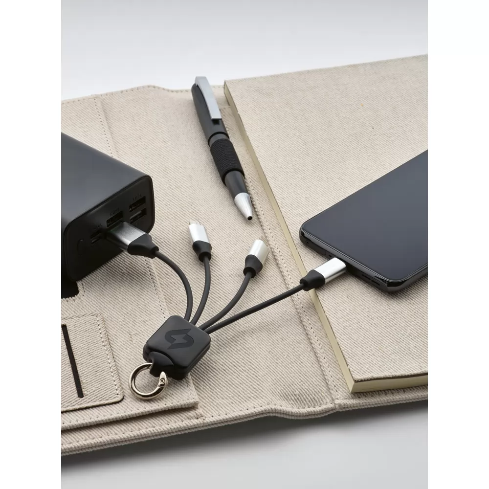 Cabo USB de carregamento rápido em PET 100% reciclado Personalizado