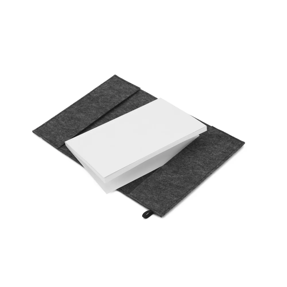 Caderneta A5 Com Capa em Feltro Reciclado Personalizada