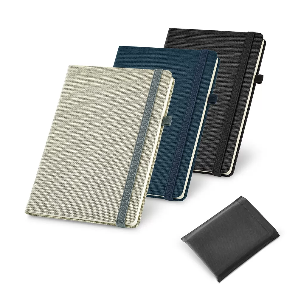 Caderneta A5 com Capa em Tecido Personalizada