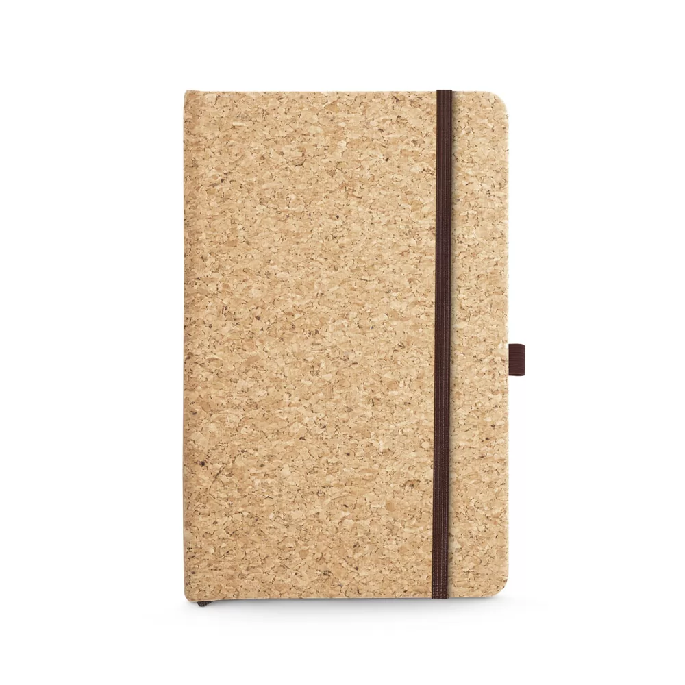 Caderneta A5 de capa dura em cortiça Personalizada