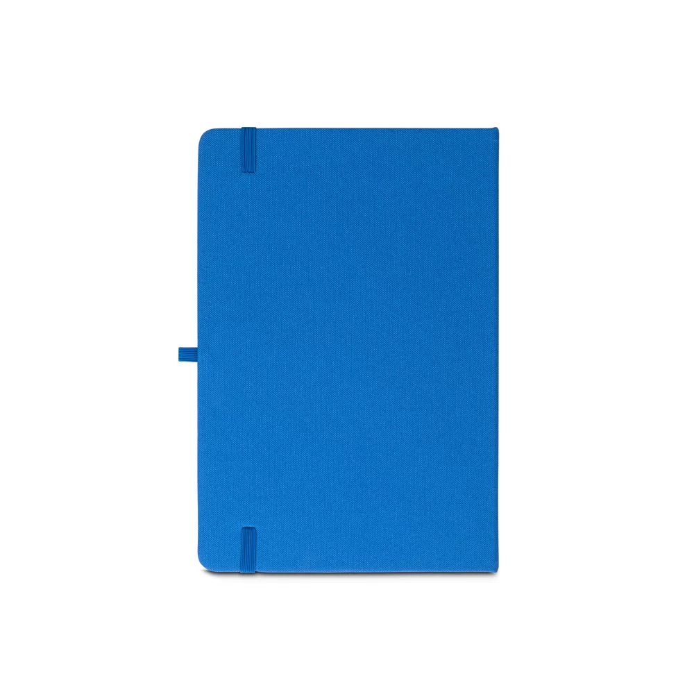 Caderneta A5 de capa dura em poliéster 100% reciclado Personalizada