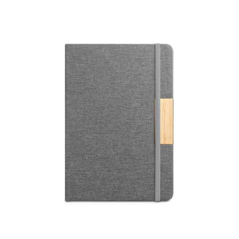 Caderneta A5 em tecido poliéster 100% reciclado Personalizada