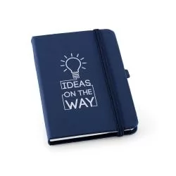 Caderneta A6 Couro Sintético Personalizada