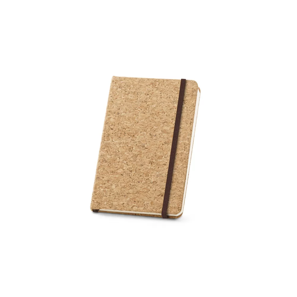 Caderneta A6 de capa dura em cortiça Personalizada