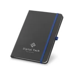 Caderneta Capa Dura em Couro Sintético Personalizada