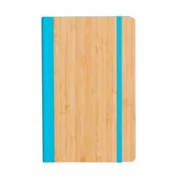 Caderneta Capa em Bambu Personalizada