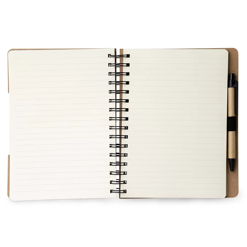 Caderneta com Autoadesivos e Caneta Personalizada