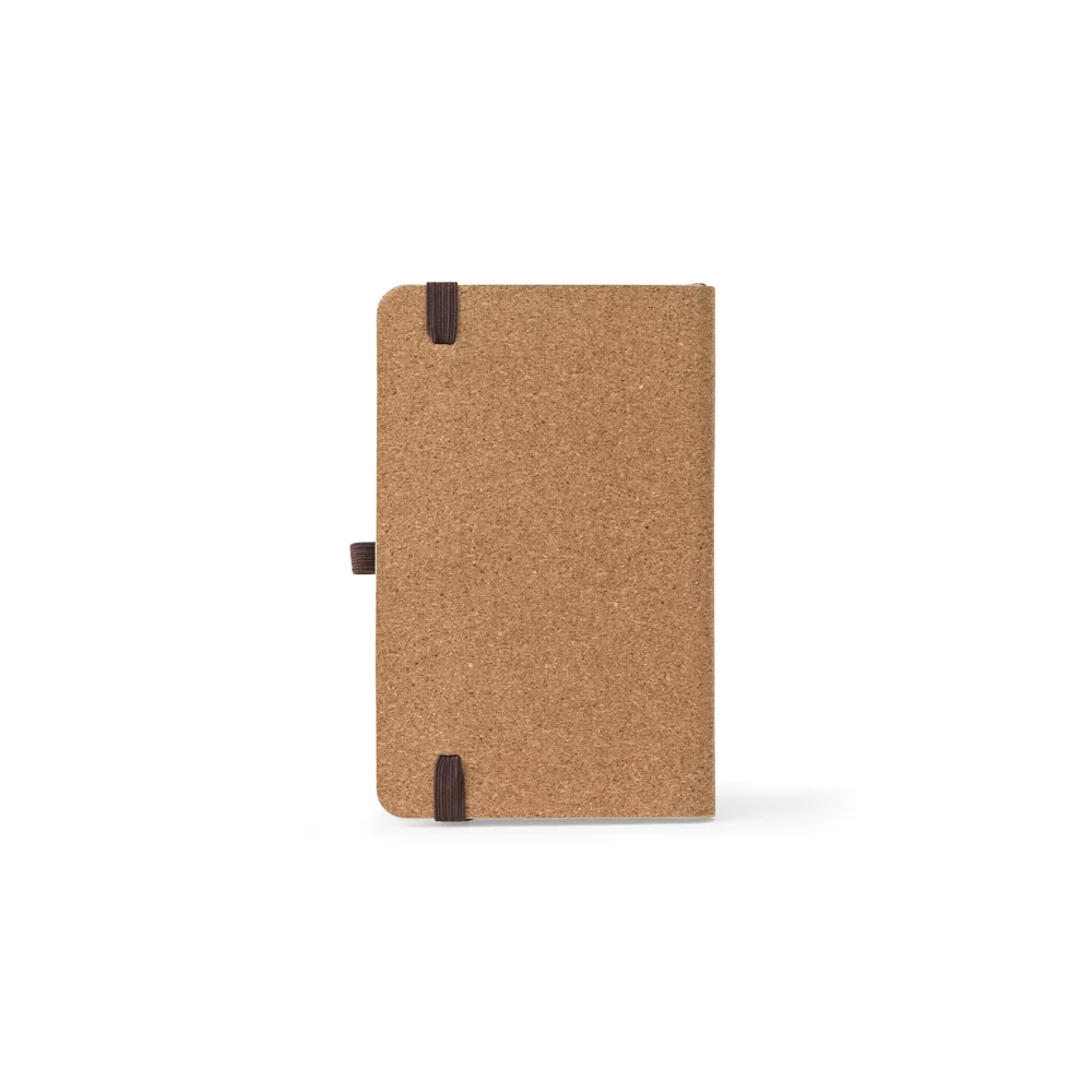 Caderneta com Capa em Bambu e Cortiça Personalizada