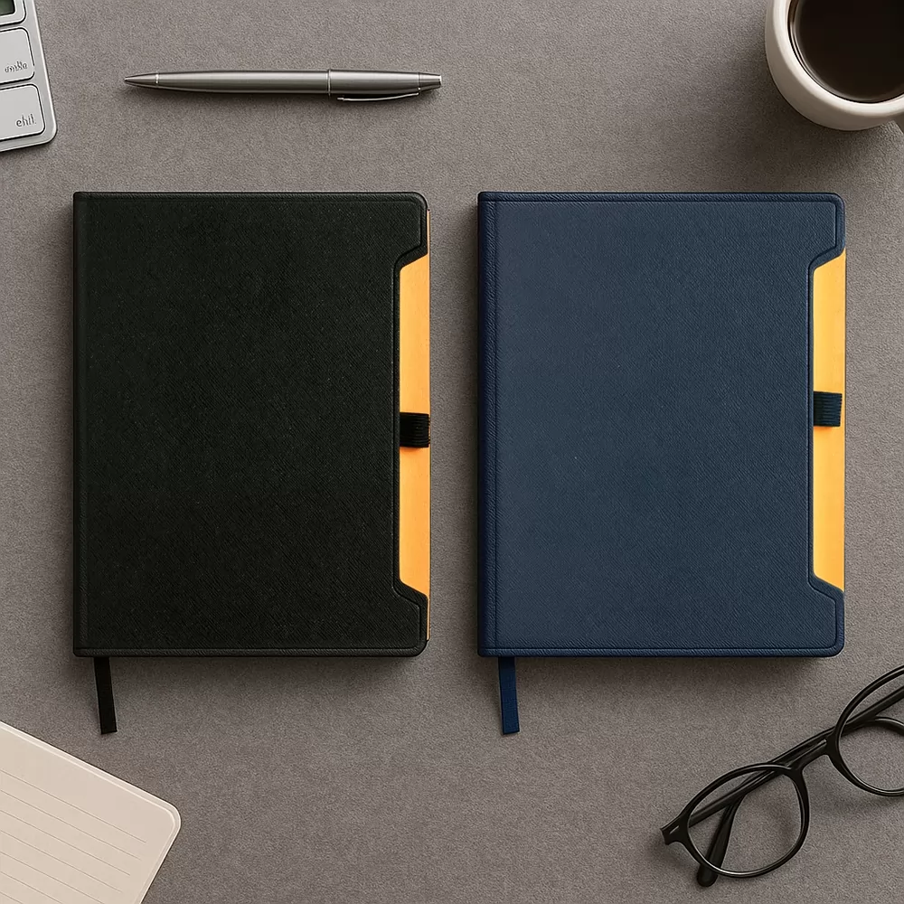 Caderneta Couro Sintético Personalizada