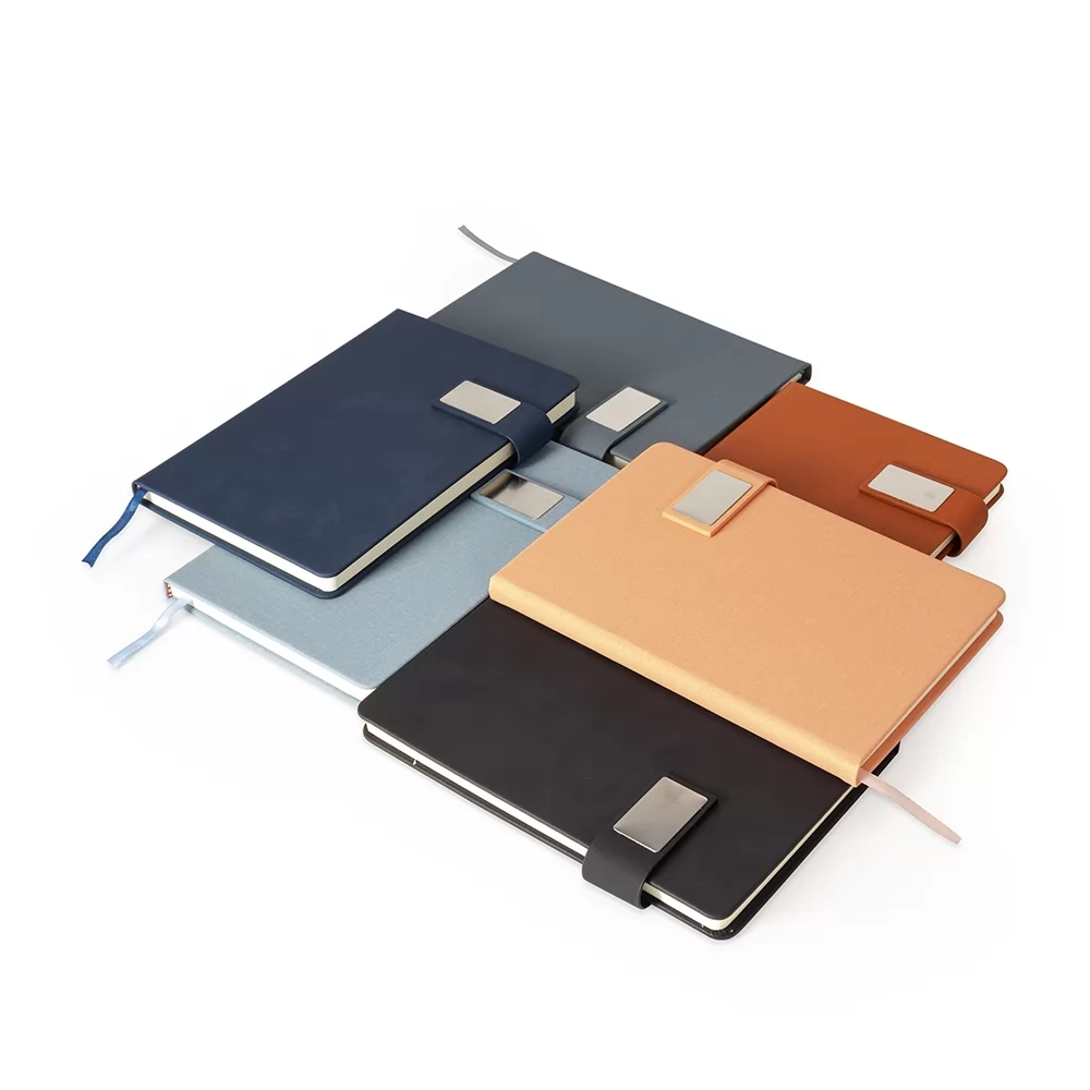 Caderneta Couro Sintético Personalizada