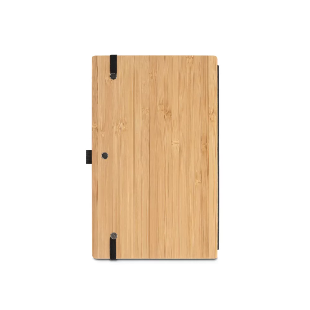 Caderneta de bolso de capa e contracapa em placa de bambu Personalizada