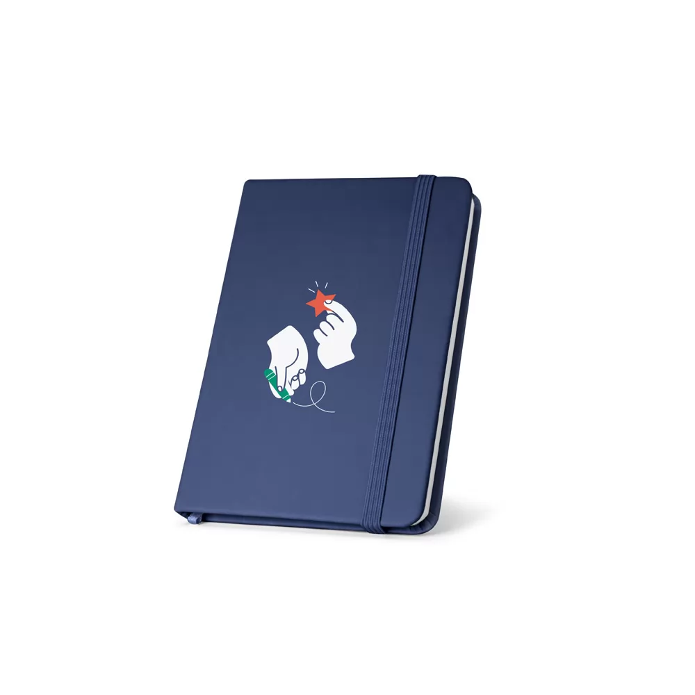 Caderneta de Bolso em Couro Sintético Personalizada