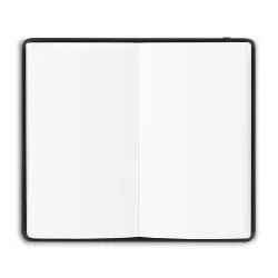 Caderneta de Bolso em Couro Sintético Personalizada