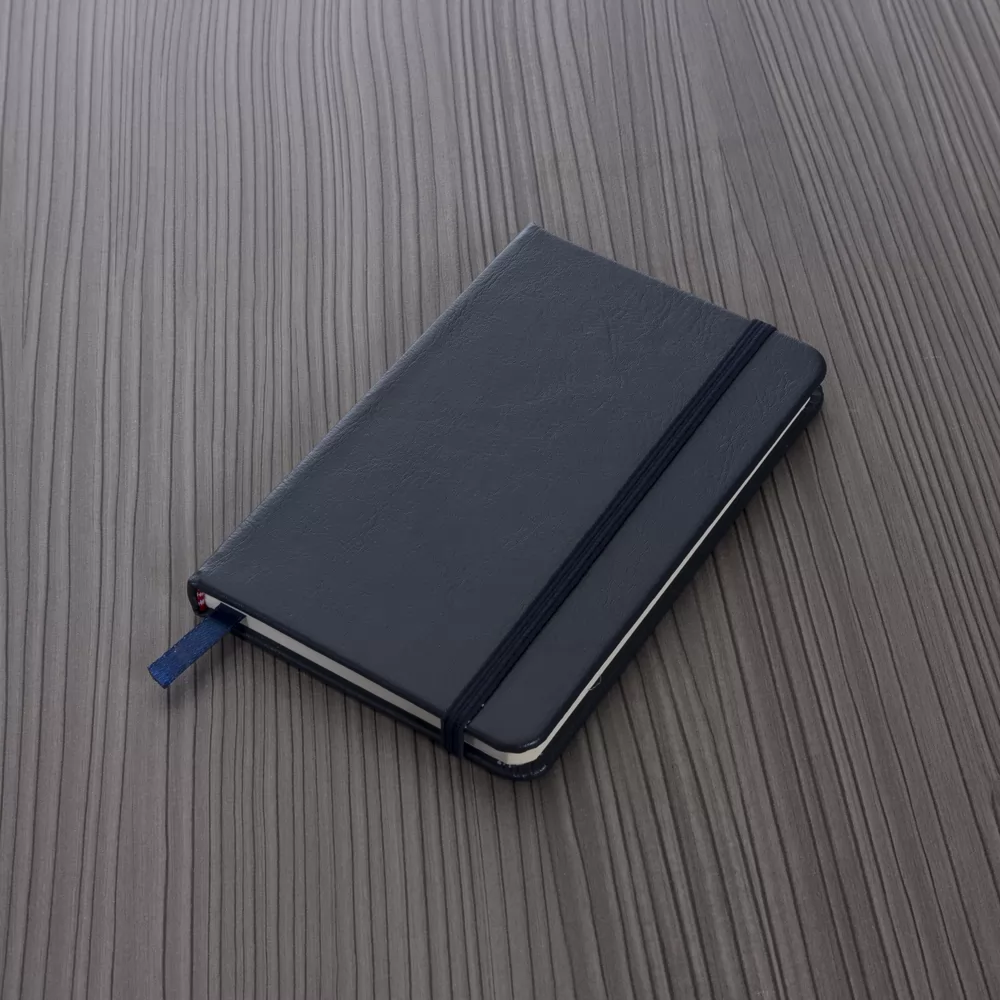 Caderneta de Couro Sintético Personalizada