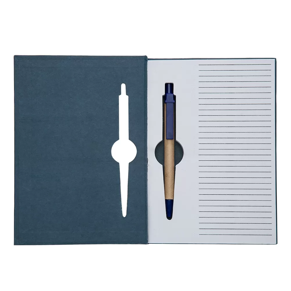 Caderneta Ecológica com Caneta Personalizada