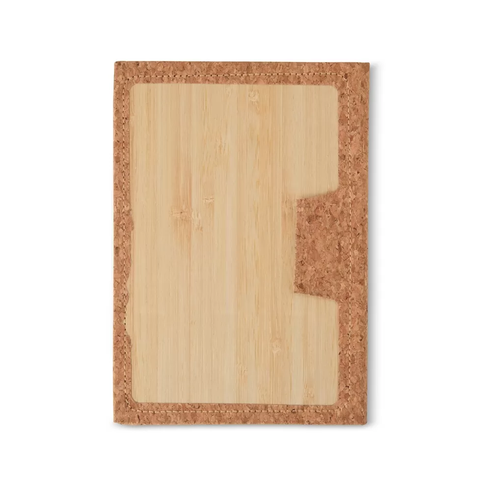 Caderneta em Bambu Personalizada