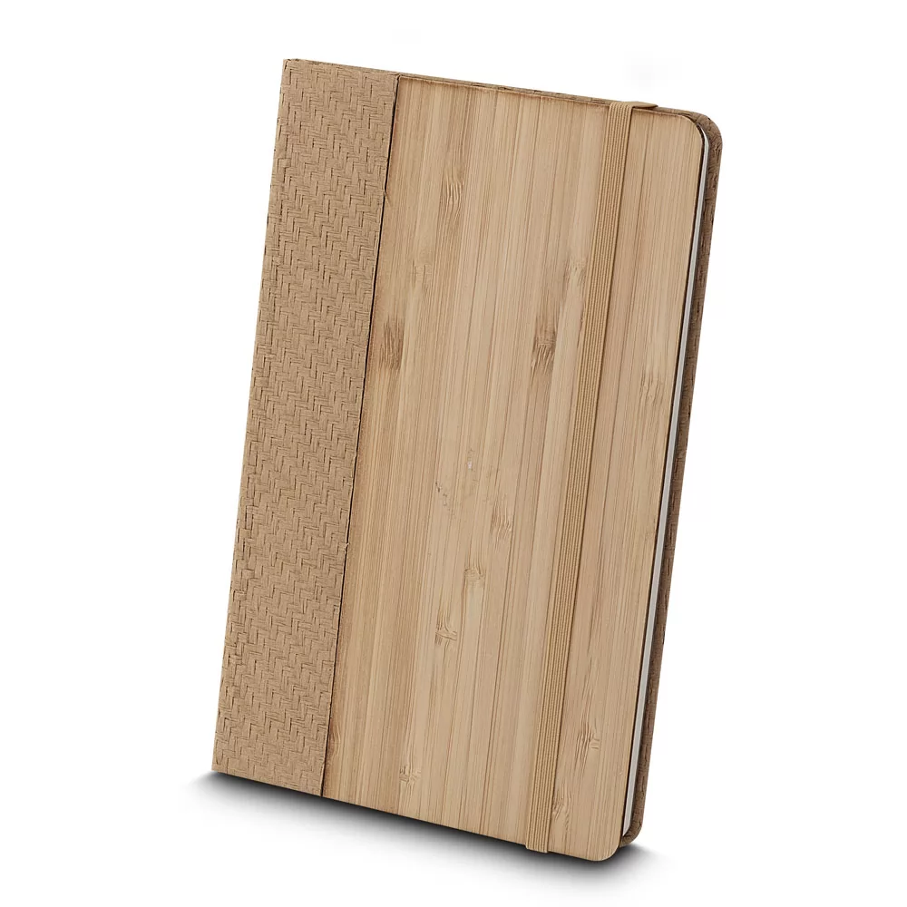 Caderneta em fibra de bambu Personalizada