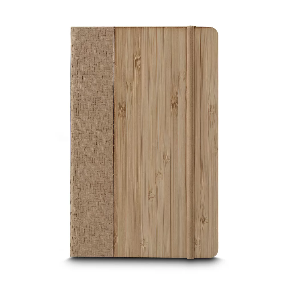 Caderneta em fibra de bambu Personalizada