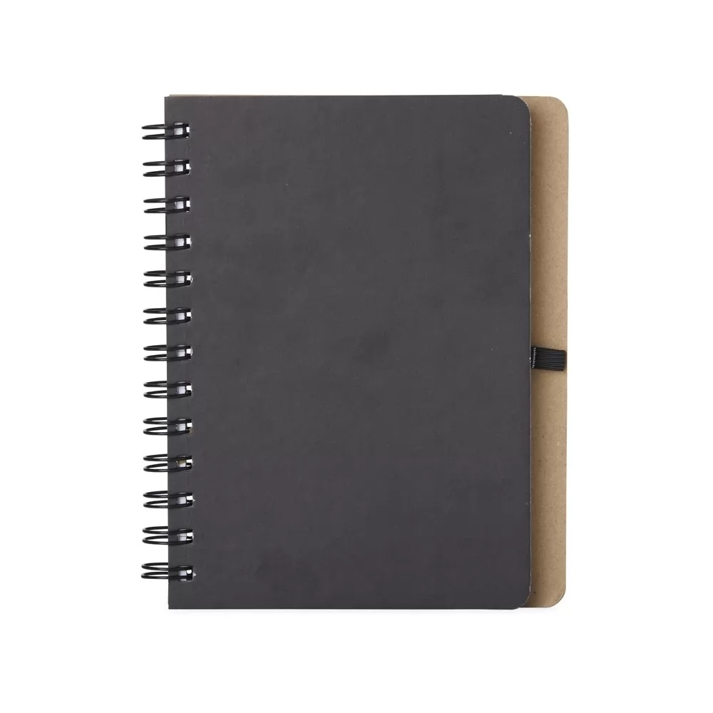 Caderneta em Kraft com Porta Caneta Personalizada