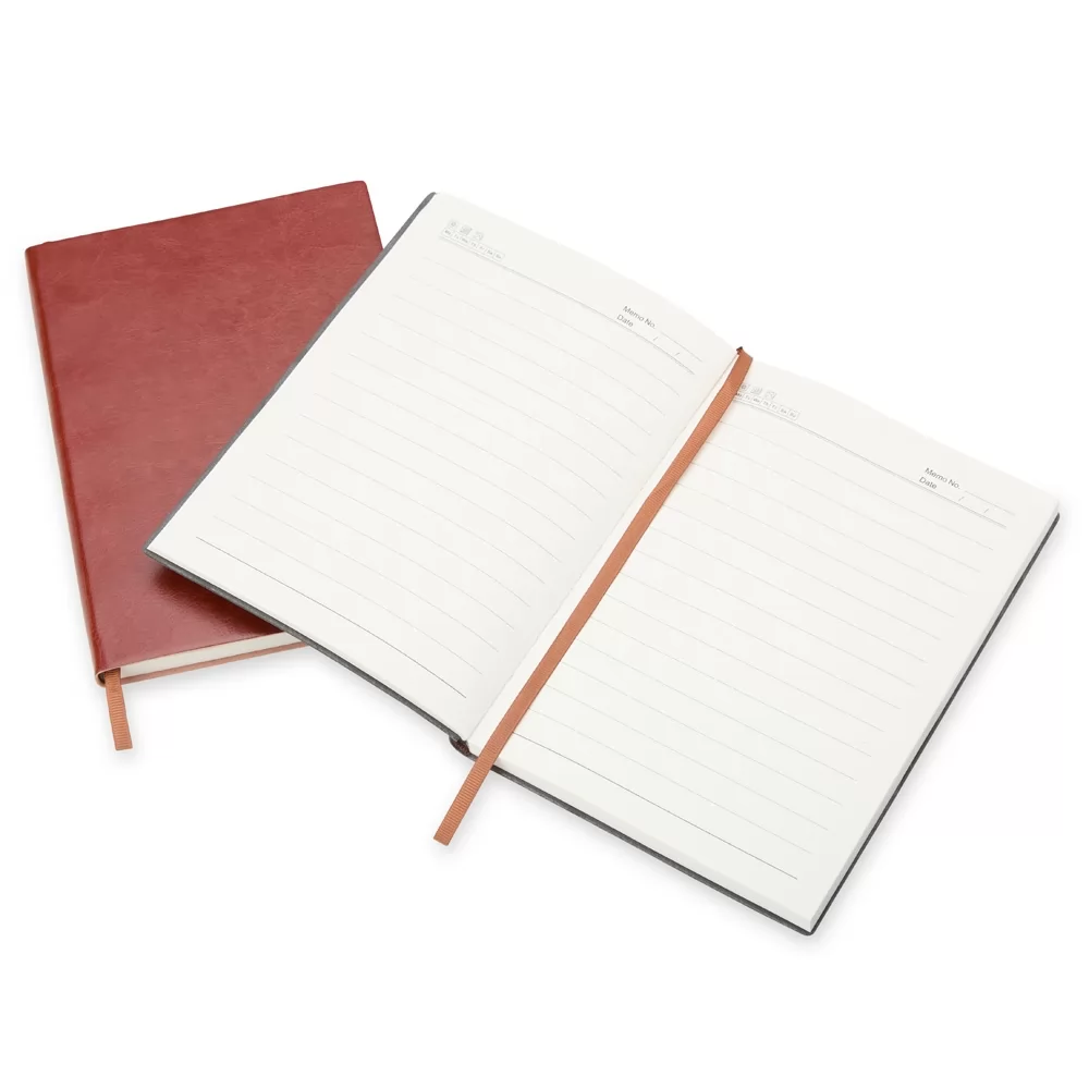 Caderneta em PU A5 Personalizada