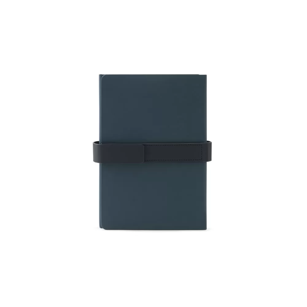 Caderneta em PU e Poliéster Reciclados Personalizada