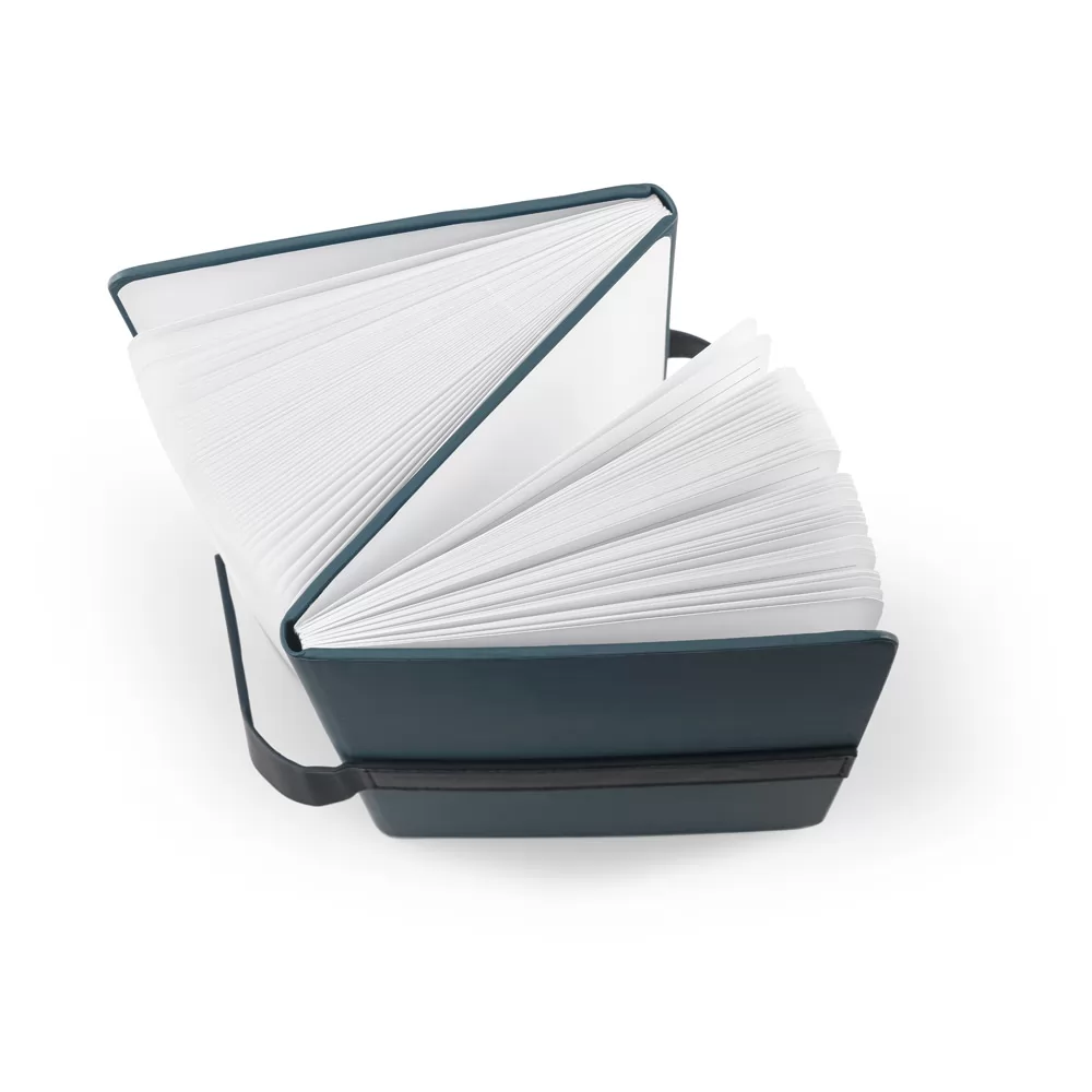 Caderneta em PU e Poliéster Reciclados Personalizada