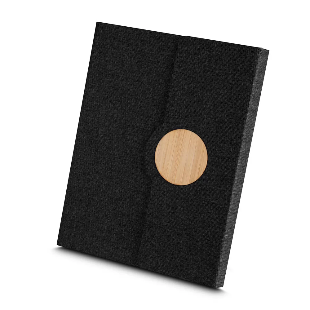 Caderneta em Tecido Reciclado rPet Personalizada