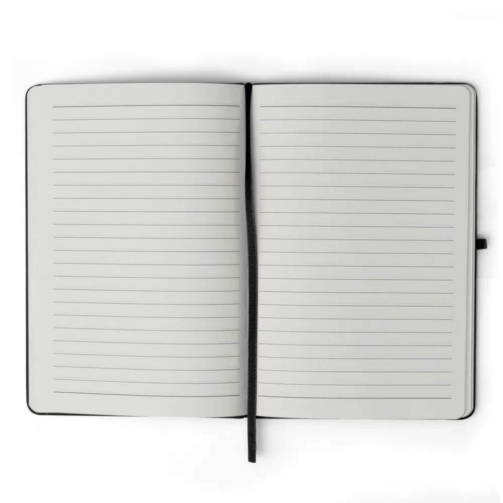 Caderneta Emborrachada com Porta Caneta Personalizada