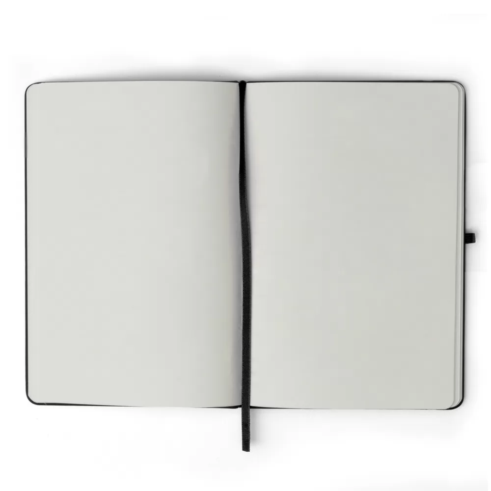 Caderneta Emborrachada com Porta Caneta Personalizada