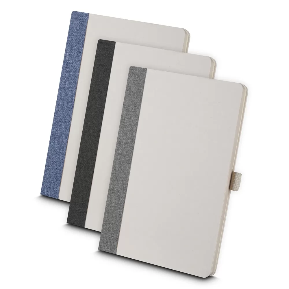 Caderneta Fibra de Cana e rPET Personalizada