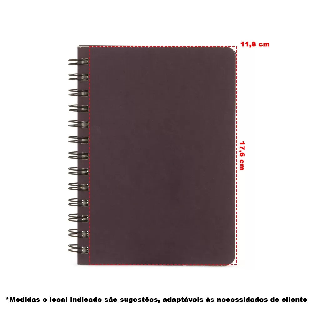 Caderneta Kraft Personalizada