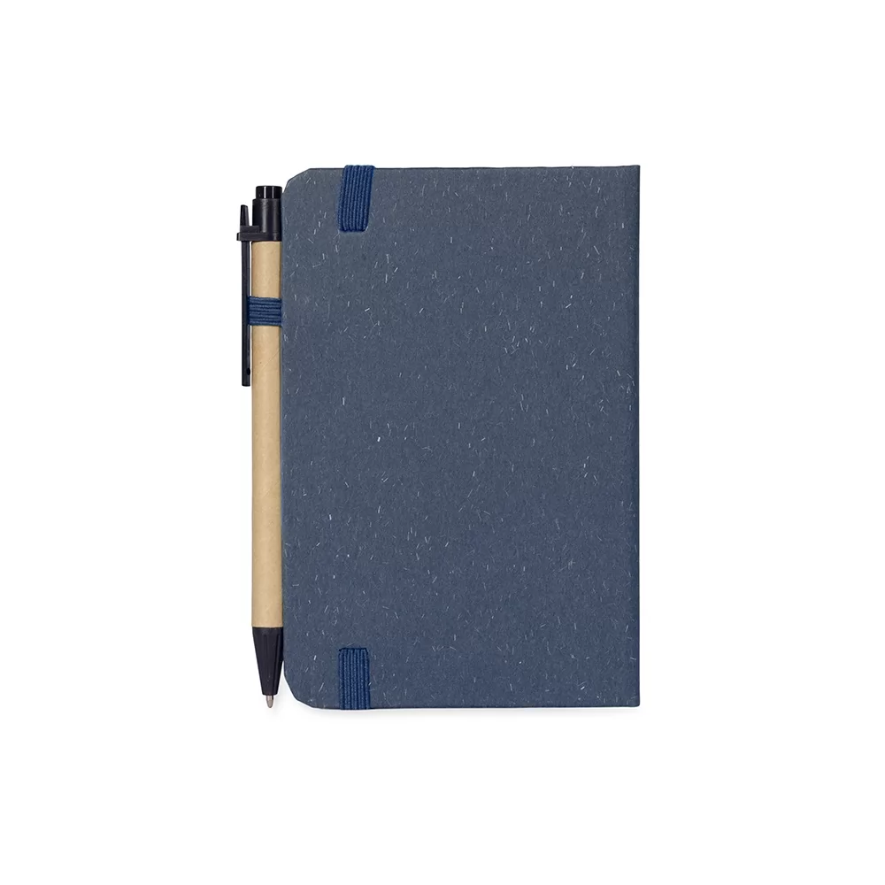 Caderneta Palha de Trigo com Caneta Personalizada