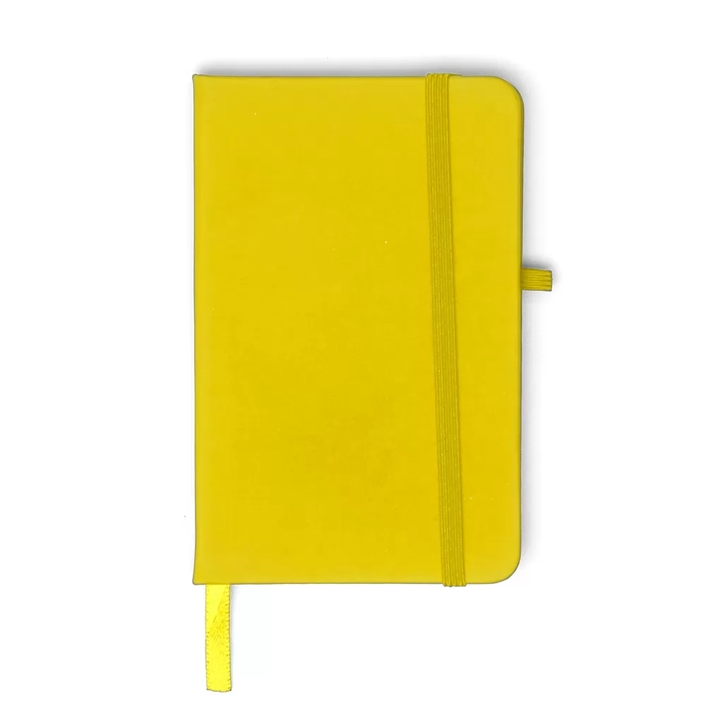 Caderneta tipo Moleskine com Porta Caneta Personalizada