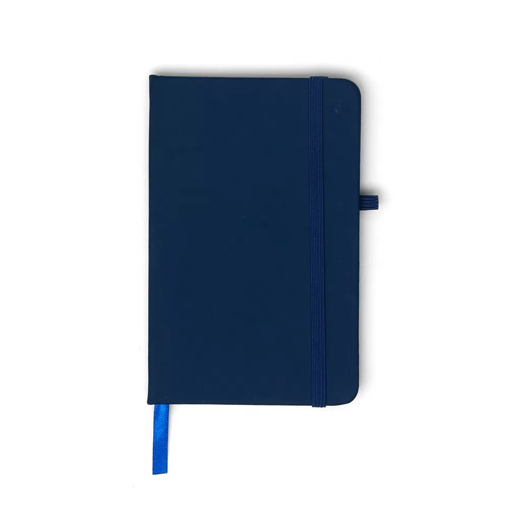 Caderneta tipo Moleskine com Porta Caneta Personalizada