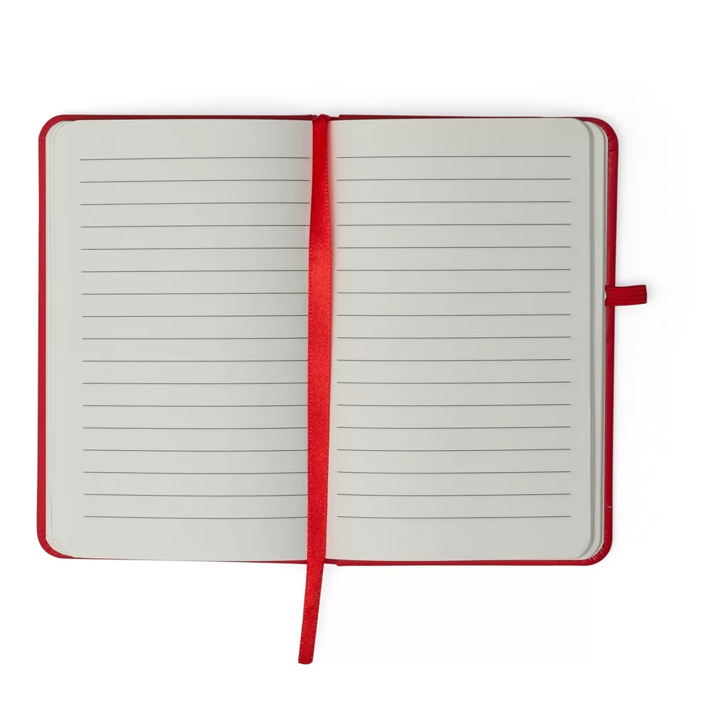 Caderneta tipo Moleskine com Porta Caneta Personalizada