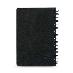 Caderno A5 com Capa em Feltro Reciclado Personalizado