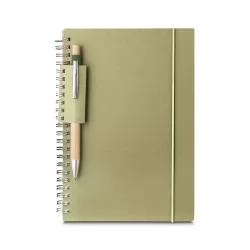 Caderno A5 Papel Reciclado Personalizado Caderno A5 Papel Reciclado Personalizado