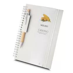 Caderno A5 Papel Reciclado Personalizado Caderno A5 Papel Reciclado Personalizado