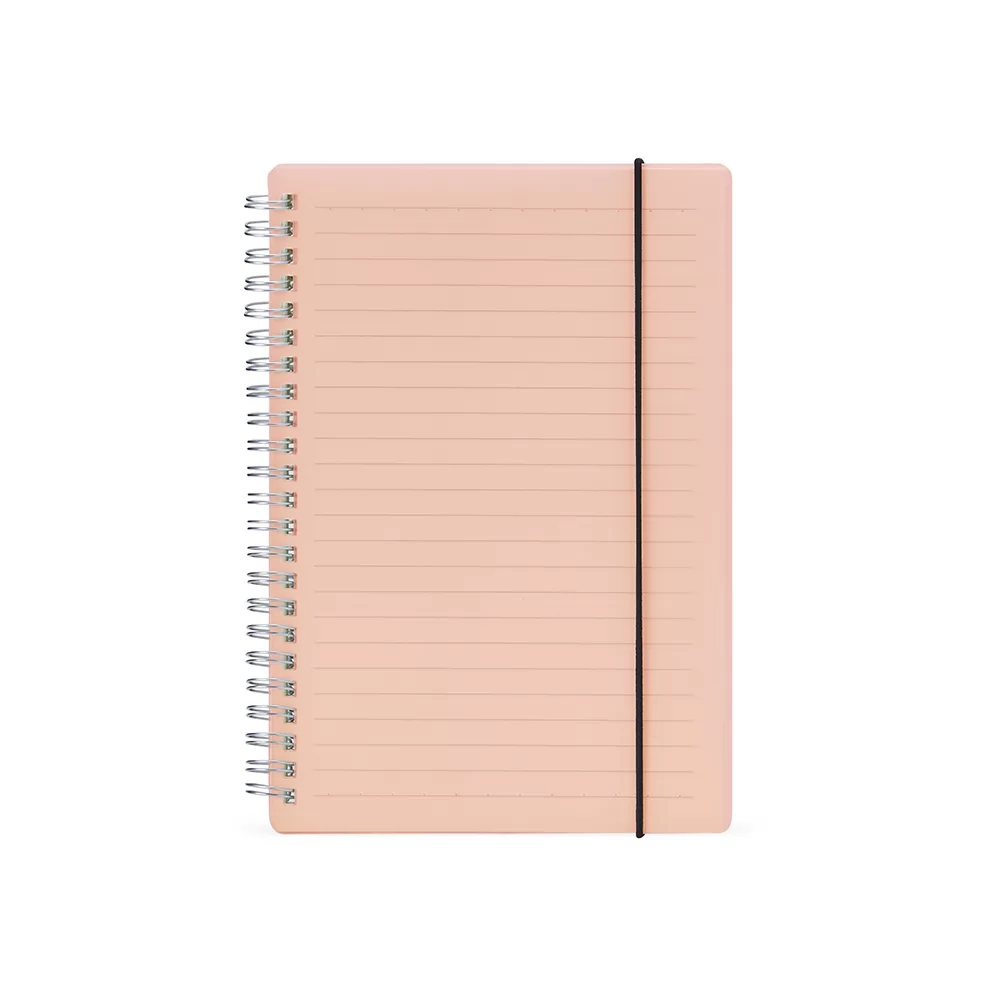 Caderno A5 Plástico Personalizado