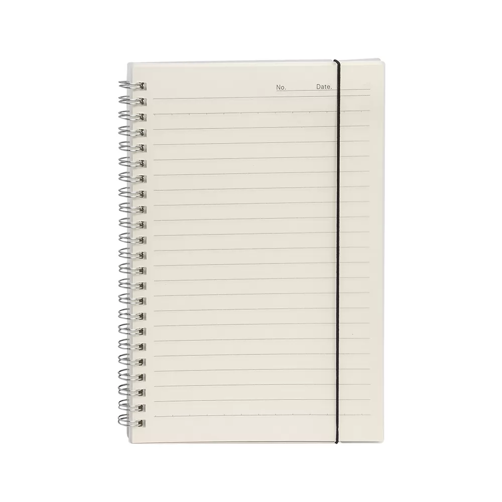 Caderno A5 Plástico Personalizado