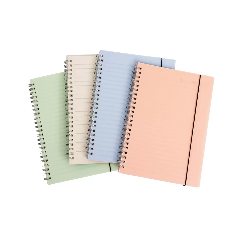 Caderno A5 Plástico Personalizado