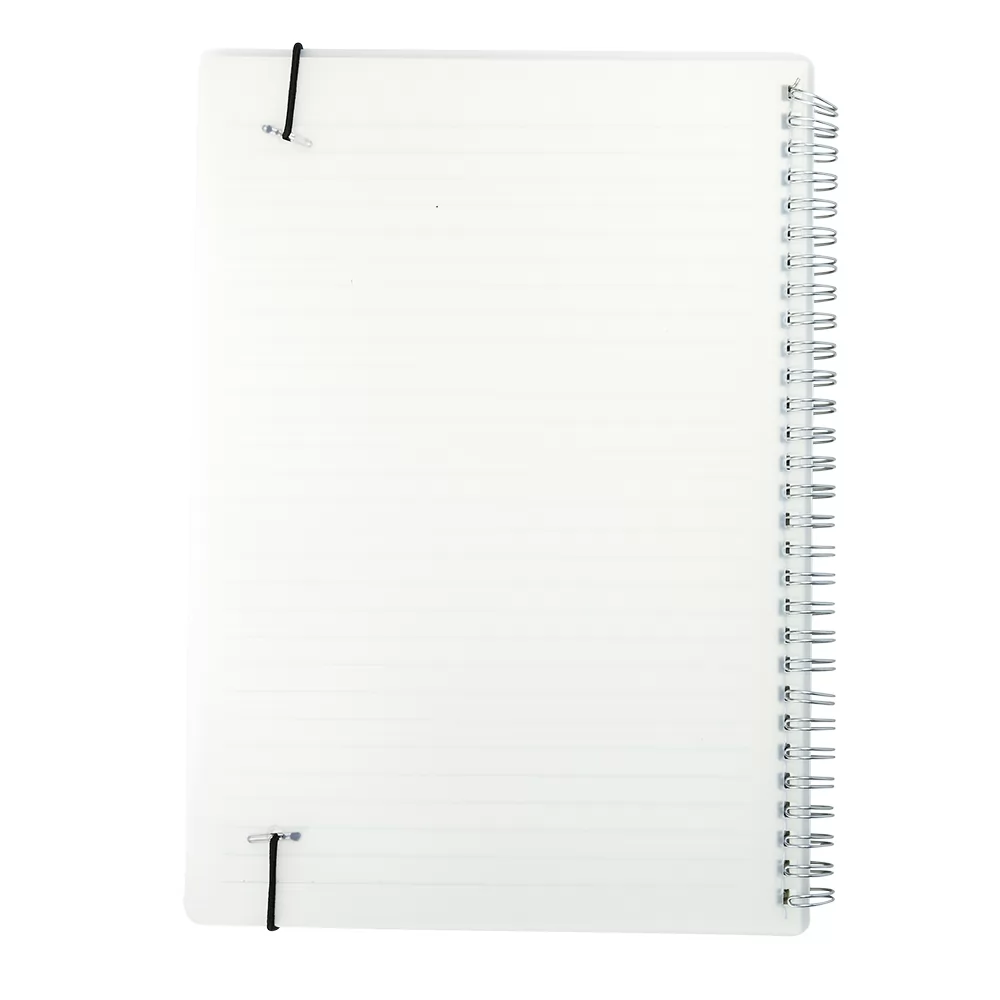 Caderno B5 Plástico Personalizado