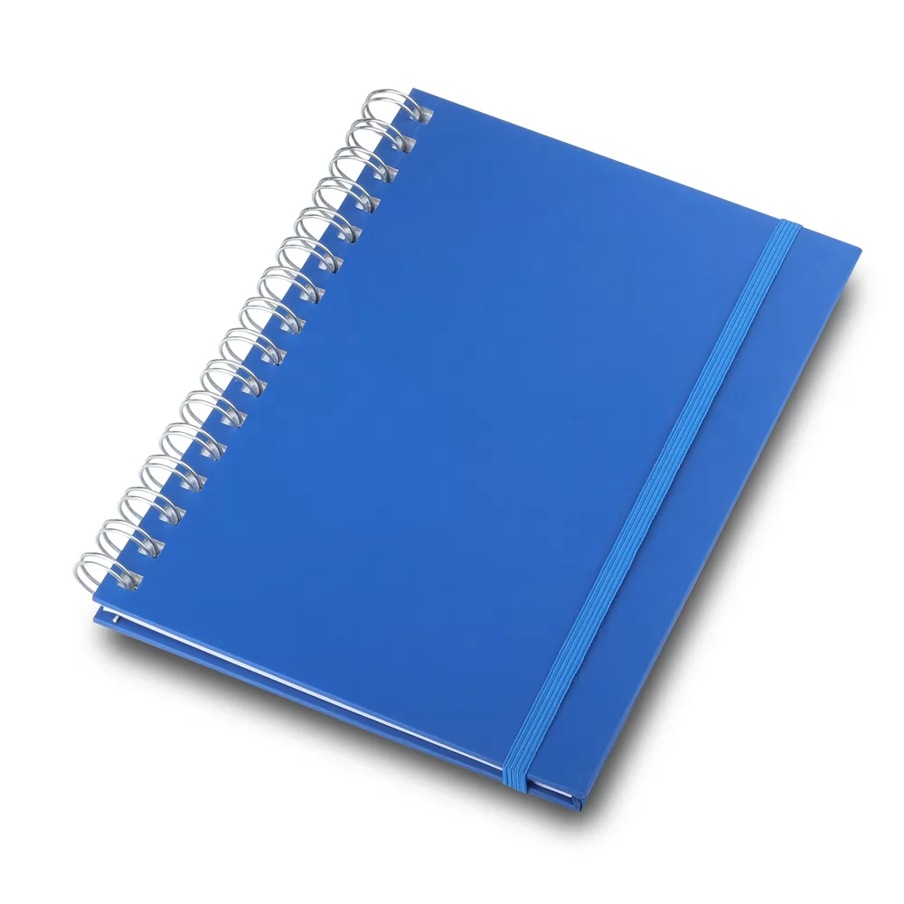 Caderno capa dura com elástico Personalizado