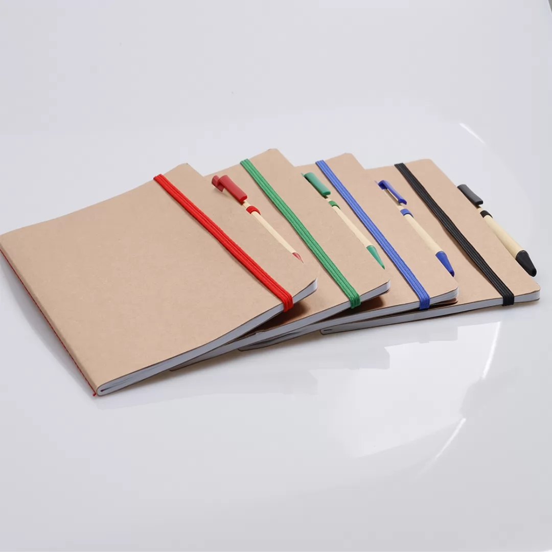 Caderno com Caneta Personalizado