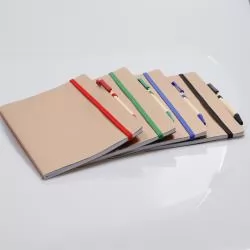 Caderno com Caneta Personalizado