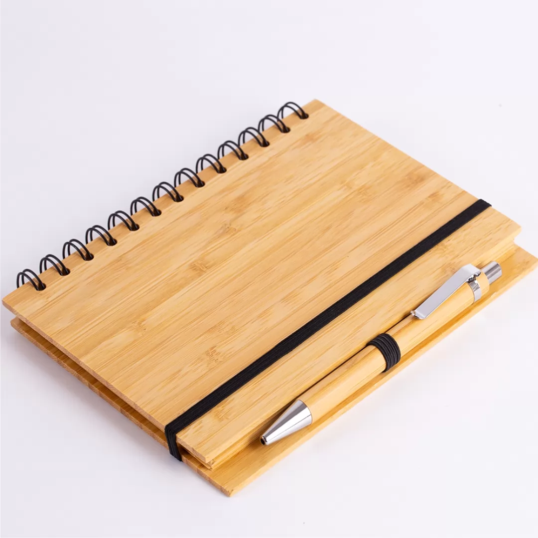 Caderno de Anotações com Caneta Personalizado