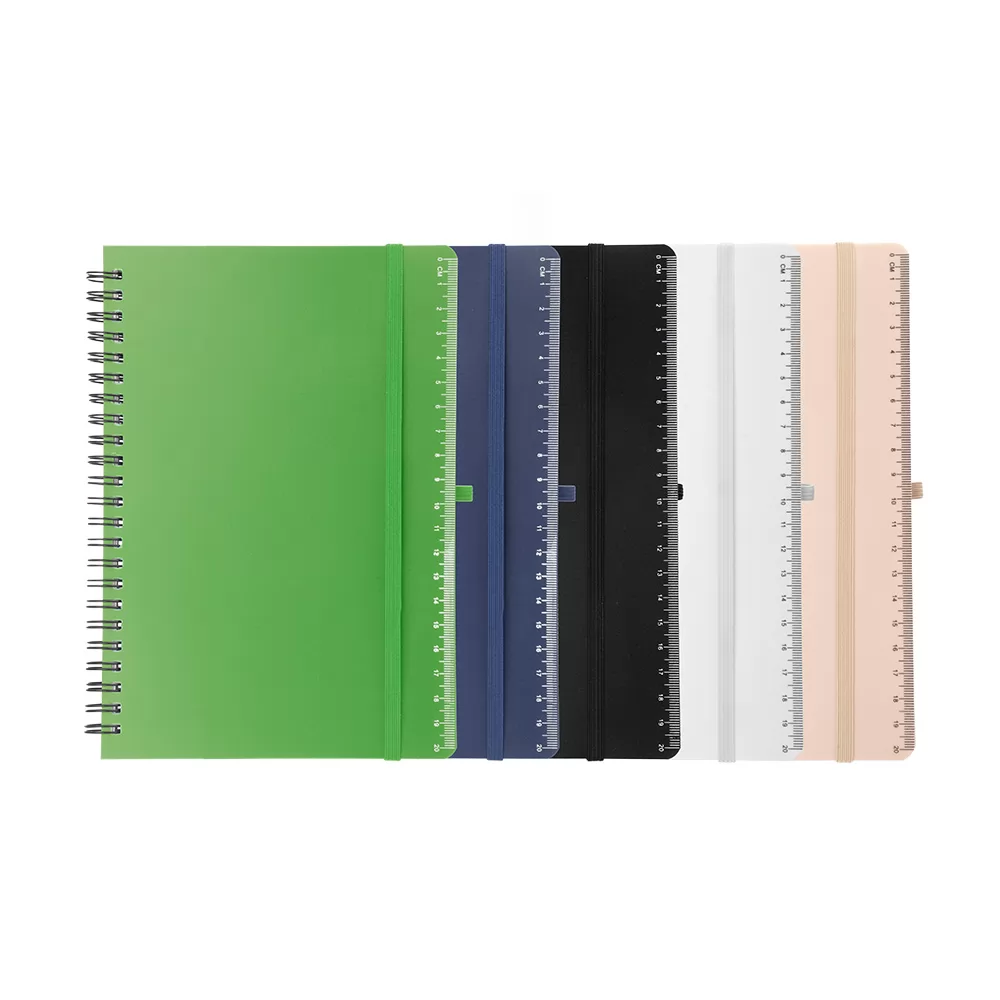 Caderno de Anotações em PP reciclável Personalizado